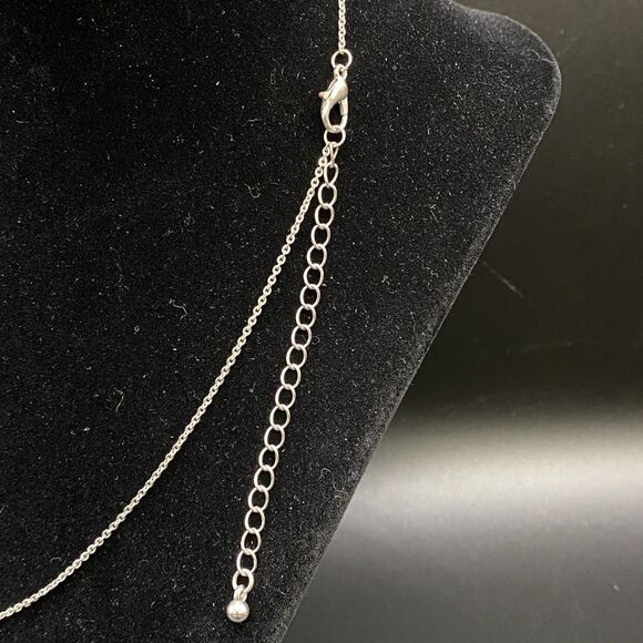 Compass Silver Tone Necklace - Free Shipping - Picture 7 of 7